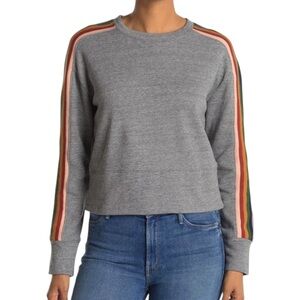 Madewell Rainbow Sleeve Sweatshirt Sweater Small‎ S